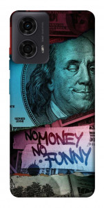 Чехол No money no funny для Motorola Moto G24
