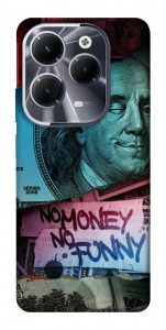 Чехол No money no funny для Infinix Hot 40