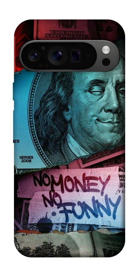 Чехол No money no funny для Google Pixel 9 Pro