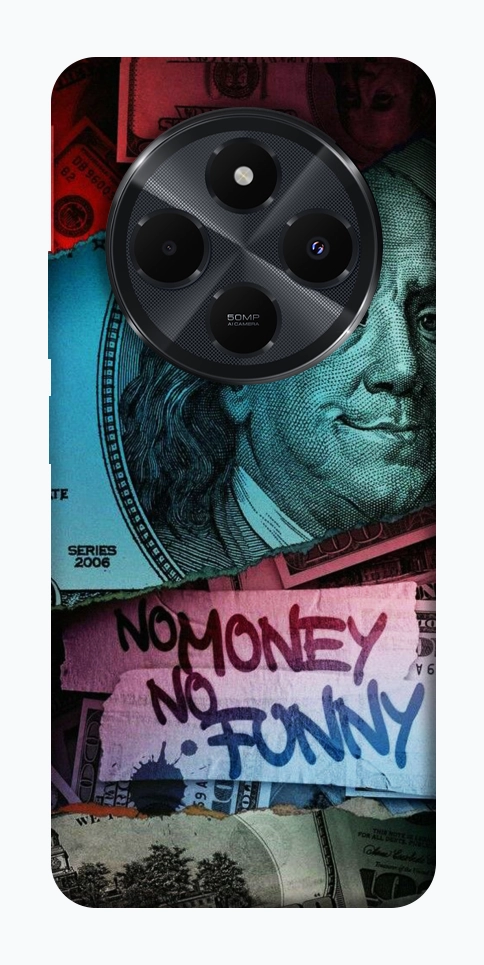 Чохол No money no funny для Xiaomi Redmi 14C