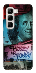 Чехол No money no funny для Infinix Hot 50 4G