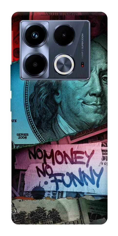 Чехол No money no funny для Infinix Note 40 4G