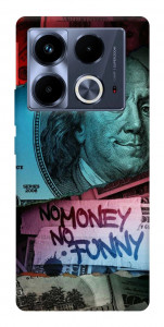 Чехол No money no funny для Infinix Note 40 4G