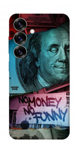 Чехол No money no funny для Galaxy S25+