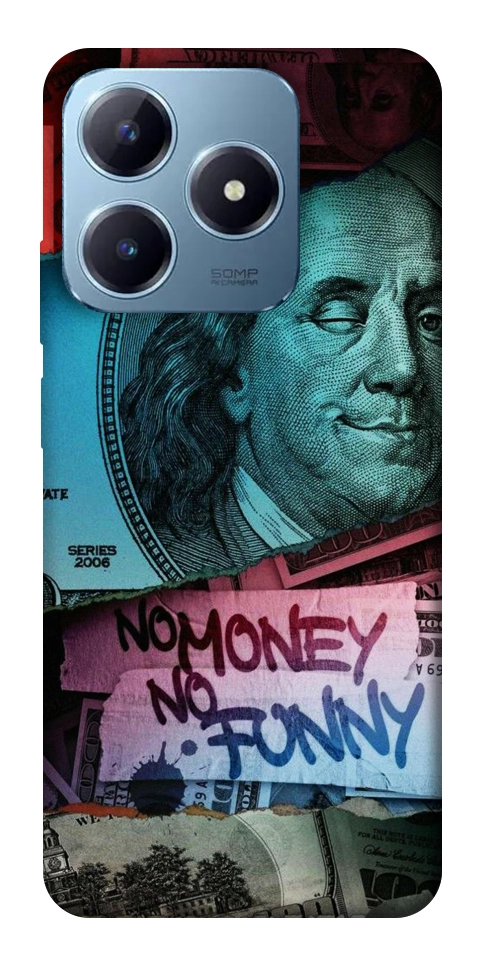 Чехол No money no funny для Realme C63 4G