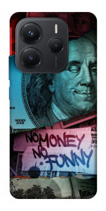 Чехол No money no funny для Xiaomi Redmi Note 14 5G