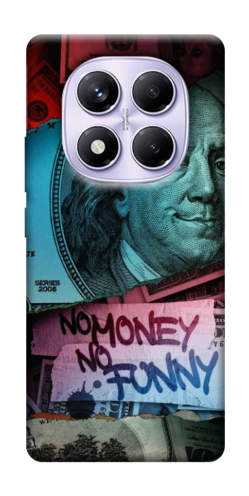 Чехол No money no funny для Xiaomi Redmi Note 14 Pro 4G