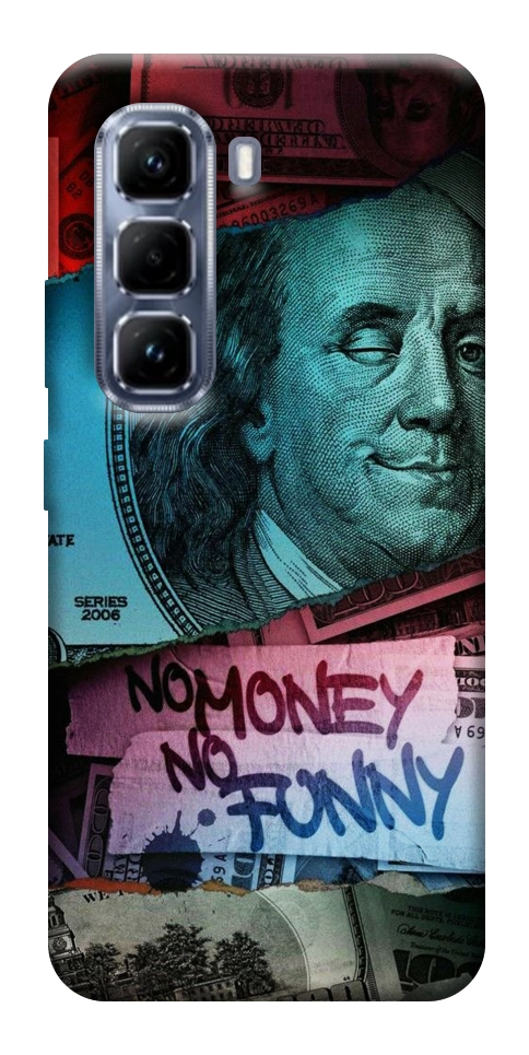 Чохол No money no funny для Infinix Hot 50 Pro