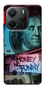 Чехол No money no funny для Xiaomi Redmi Note 14 4G (Europe version)
