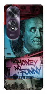Чохол No money no funny для Oppo A60 4G