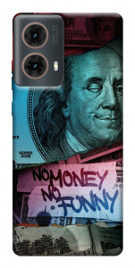 Чохол No money no funny для Motorola Moto G85