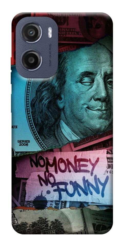 Чехол No money no funny для Motorola Moto E15