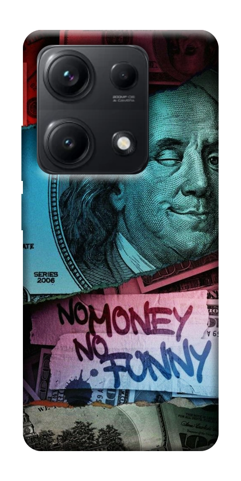Чехол No money no funny для Xiaomi Redmi Note 14S