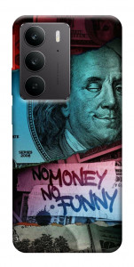 Чехол No money no funny для Realme C75