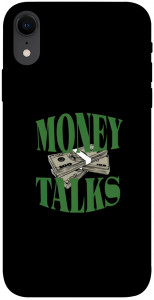 Чохол Money talks для iPhone XR