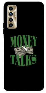 Чохол Money talks для TECNO Camon 17P