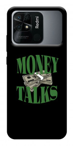 Чохол Money talks для Xiaomi Redmi 10C
