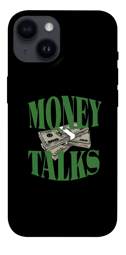 Чехол Money talks для iPhone 14