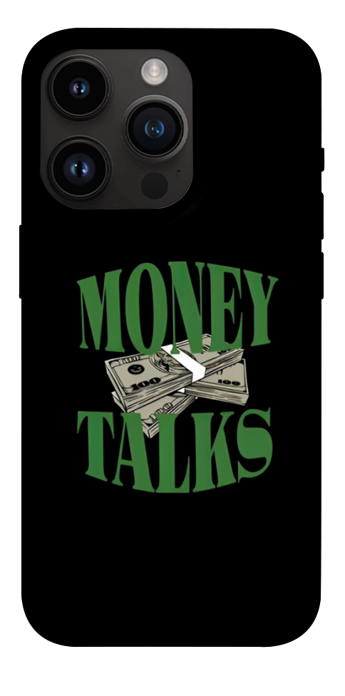 Чохол Money talks для iPhone 14 Pro