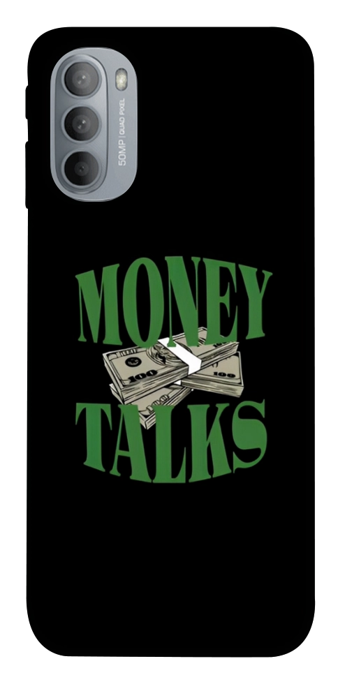 Чохол Money talks для Motorola Moto G31