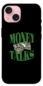 Чехол Money talks для iPhone 15