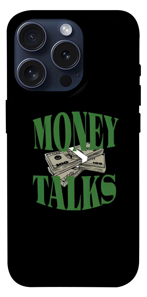Чохол Money talks для iPhone 15 Pro