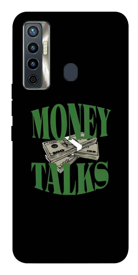 Чохол Money talks для TECNO Camon 17