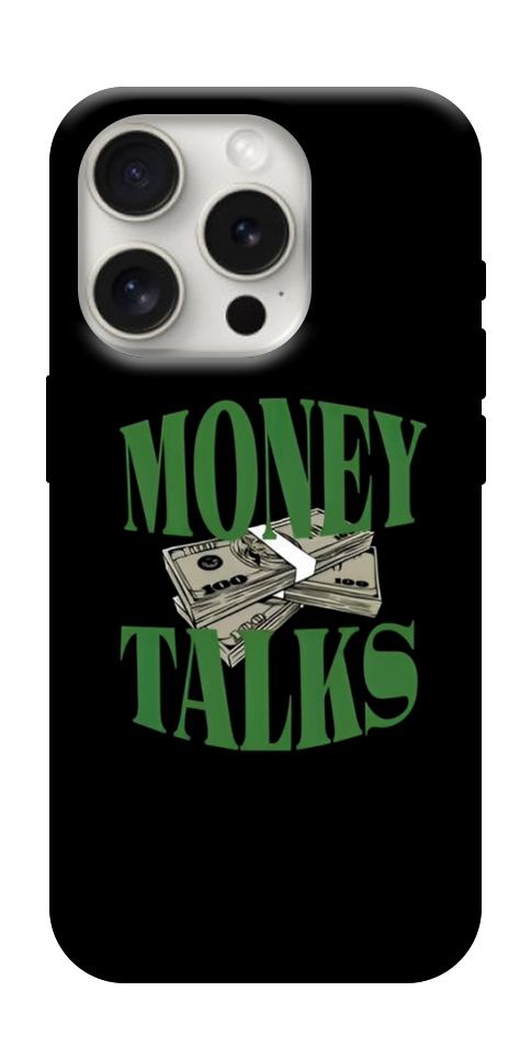 Чохол Money talks для iPhone 16 Pro Max