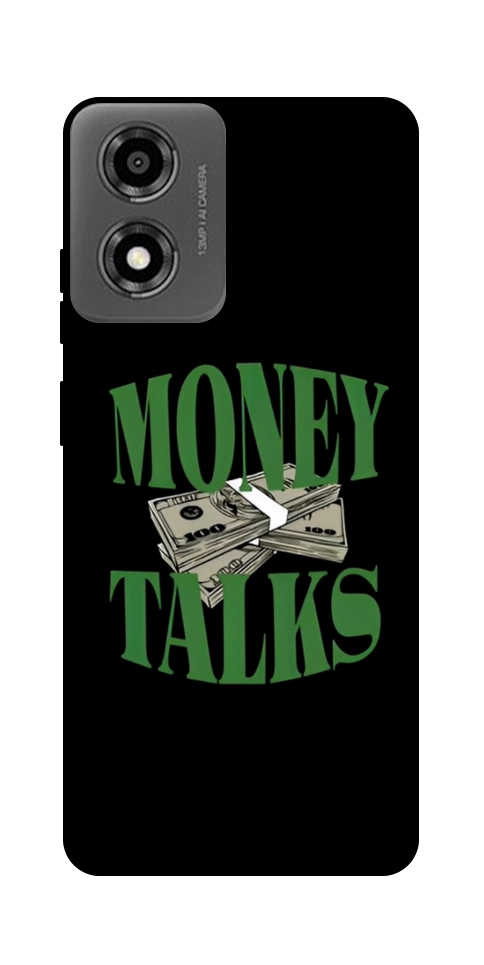 Чохол Money talks для Motorola Moto E14