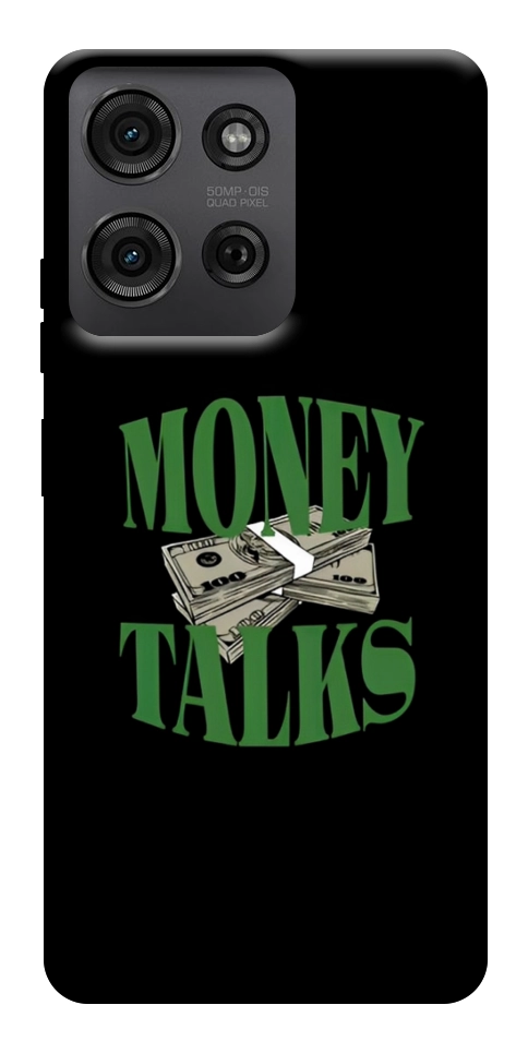 Чохол Money talks для Motorola Moto G75 5G