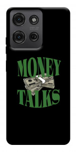 Чохол Money talks для Motorola Moto G75 5G