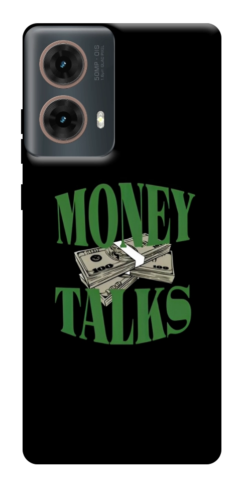 Чохол Money talks для Motorola Moto G85