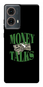 Чохол Money talks для Motorola Moto G85