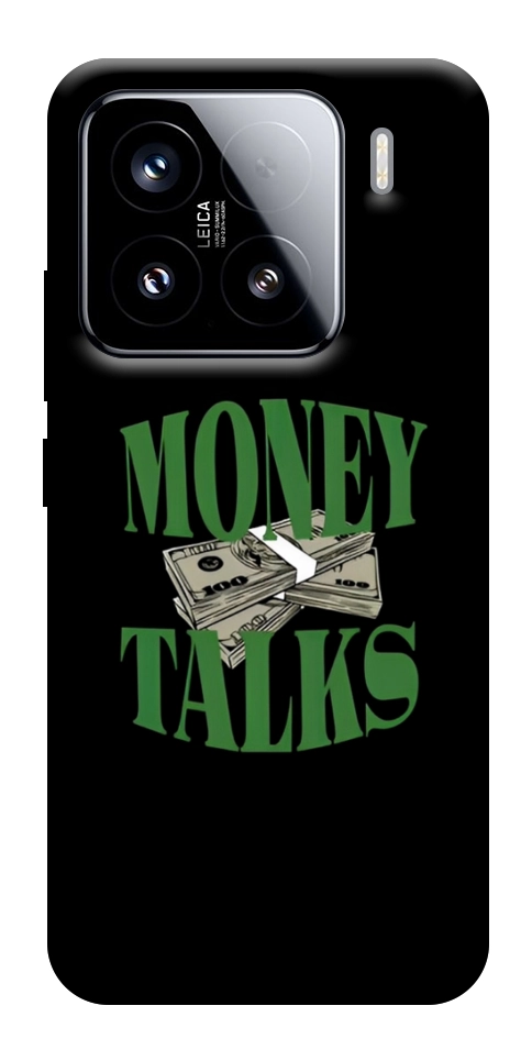 Чохол Money talks для Xiaomi 15