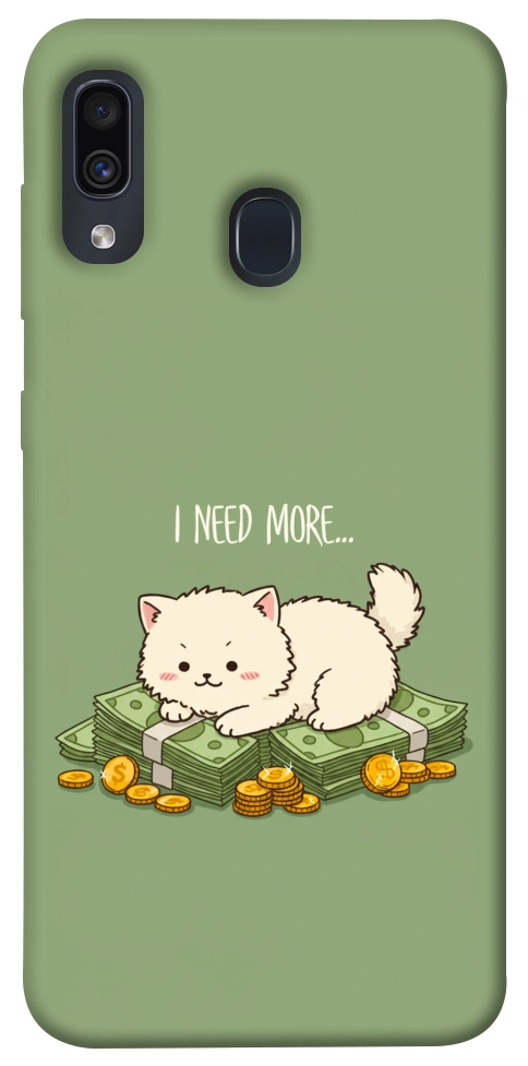 Чехол Money kitten для Galaxy A30 (2019)