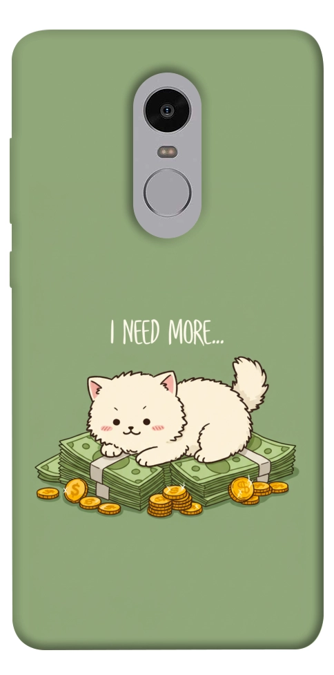 Чехол Money kitten для Xiaomi Redmi Note 4X