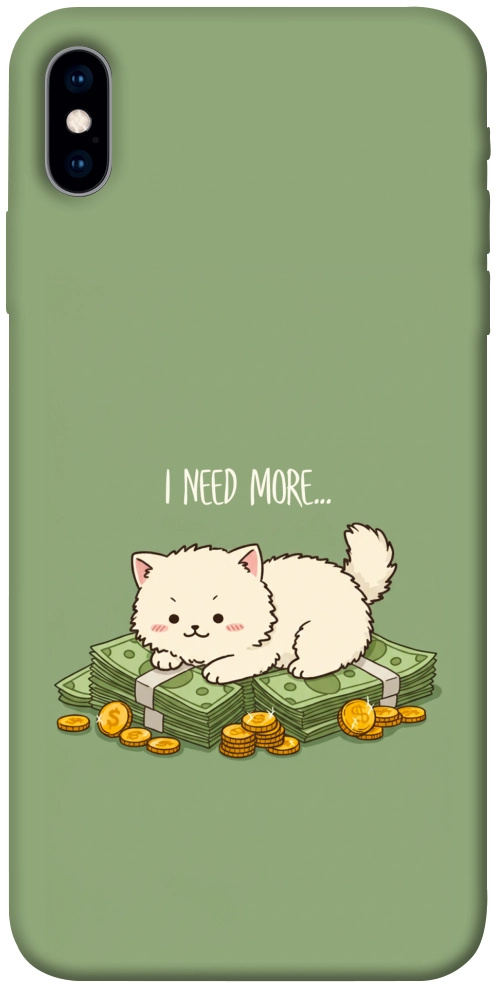 Чехол Money kitten для iPhone XS