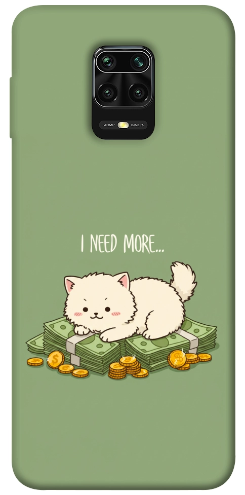 Чехол Money kitten для Xiaomi Redmi Note 9 Pro