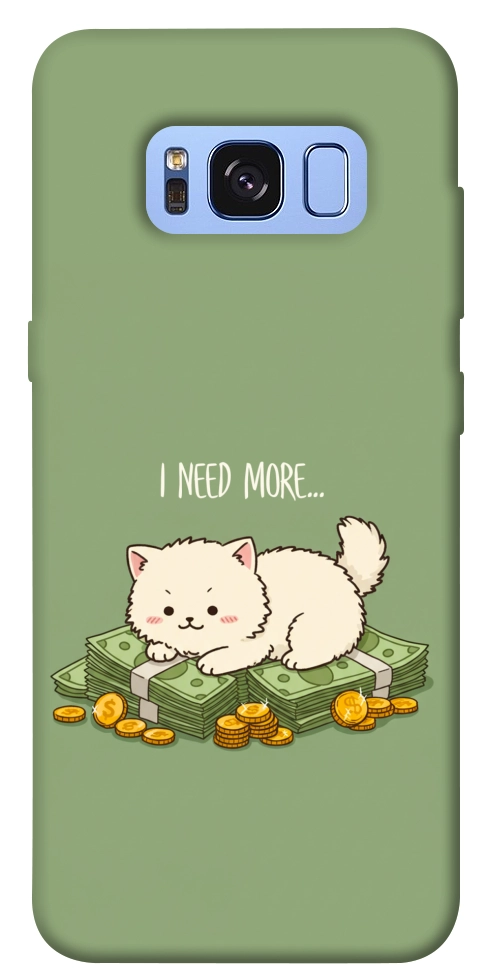 Чехол Money kitten для Galaxy S8 (G950)