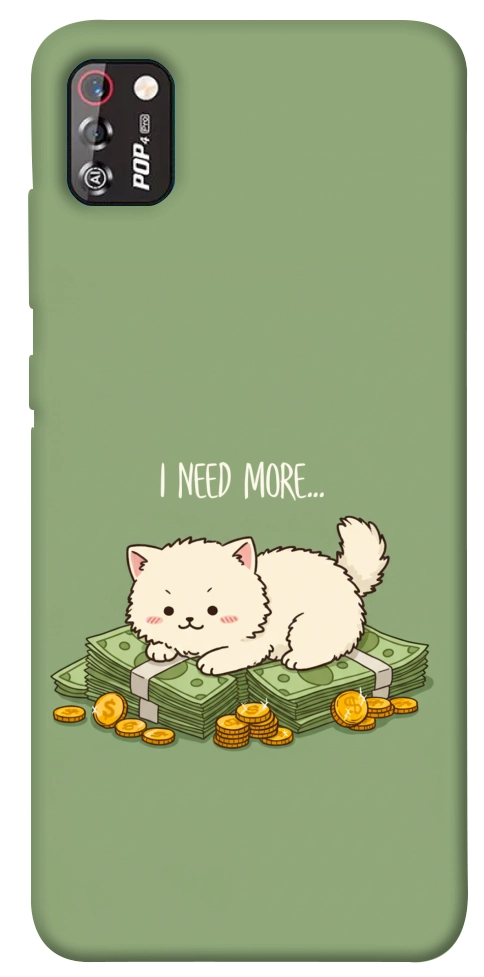Чехол Money kitten для TECNO POP 4 Pro