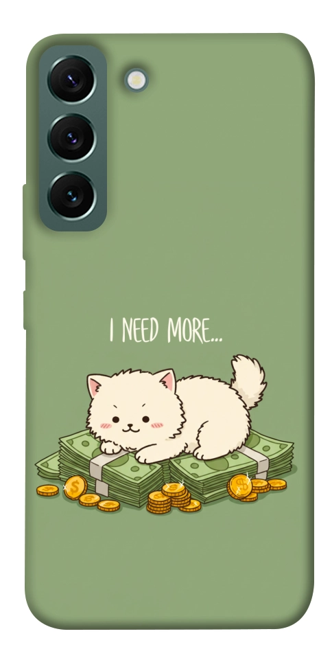 Чохол Money kitten для Galaxy S22