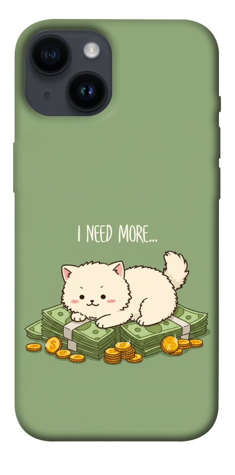 Чохол Money kitten для iPhone 14