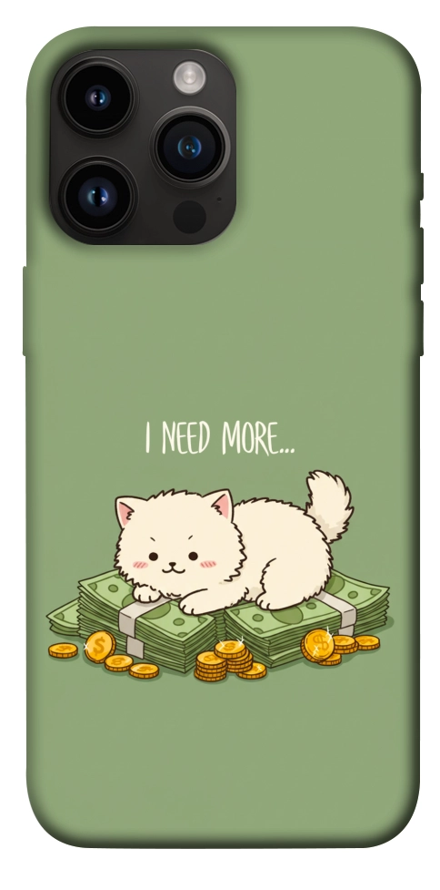 Чохол Money kitten для iPhone 14 Pro Max