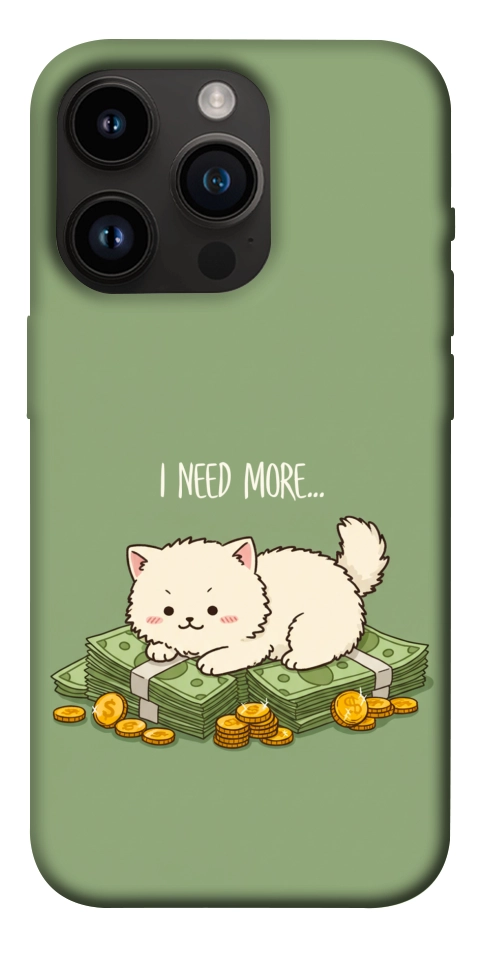 Чохол Money kitten для iPhone 14 Pro