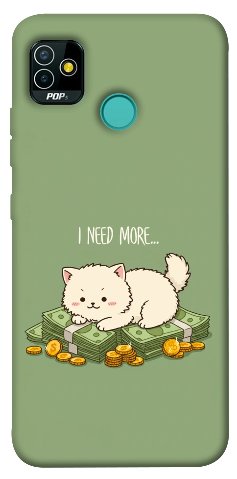 Чехол Money kitten для TECNO Pop 5