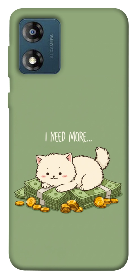 Чехол Money kitten для Motorola Moto E13