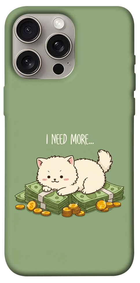 Чохол Money kitten для iPhone 15 Pro Max