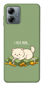 Чехол Money kitten для Motorola Moto G14