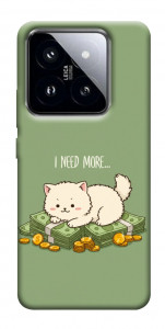 Чехол Money kitten для Xiaomi 14 Pro