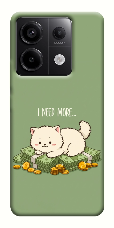 Чехол Money kitten для Xiaomi Redmi Note 13 Pro 4G